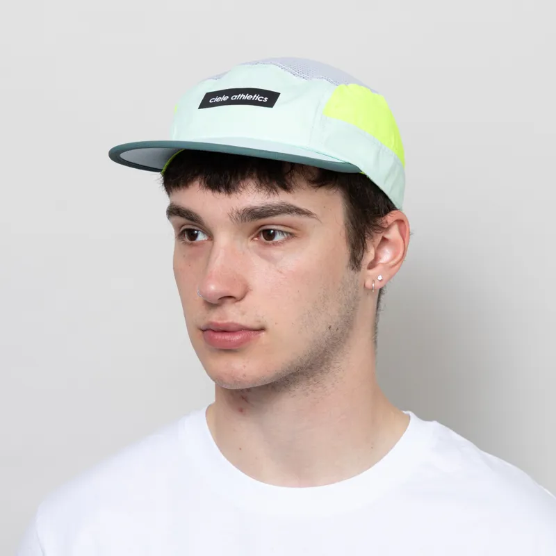 Ciele GOCap Field Iconic Bar Dusty Turquoise White