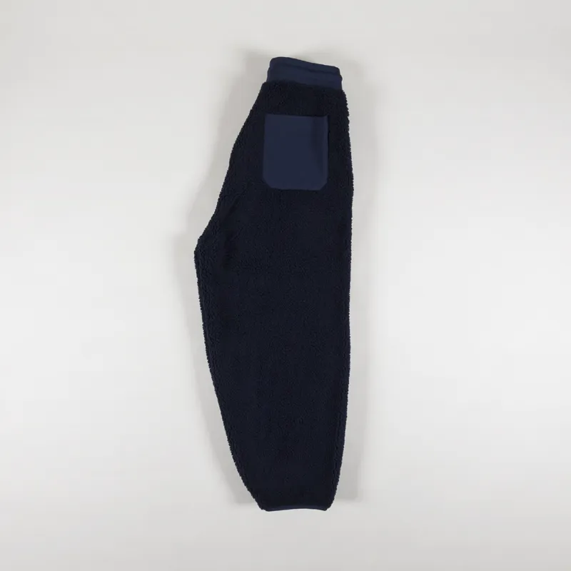 Girls of Dust Womens Jamie Pants Teddy Fleece Navy-5