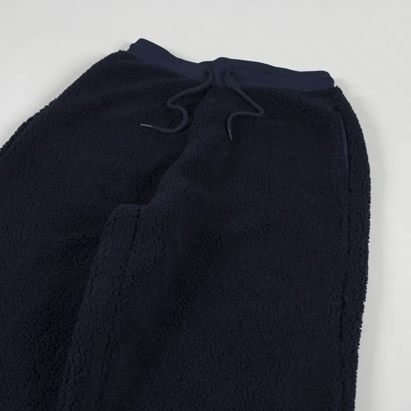 Girls of Dust Womens Jamie Pants Teddy Fleece Navy-7