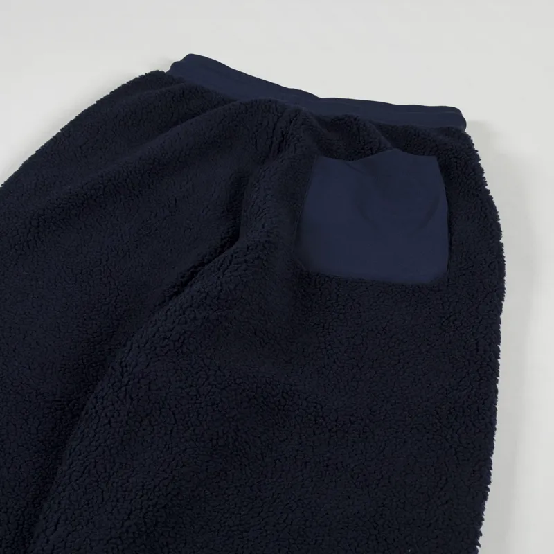 Girls of Dust Womens Jamie Pants Teddy Fleece Navy-6