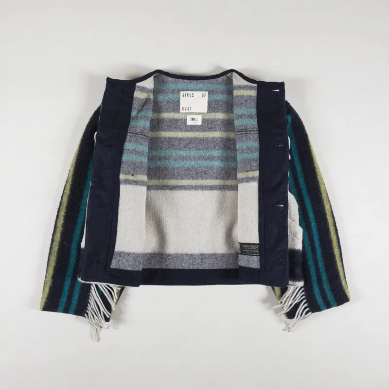 Girls of Dust Womens Nuclear Jacket Blanket Wool Multi-1