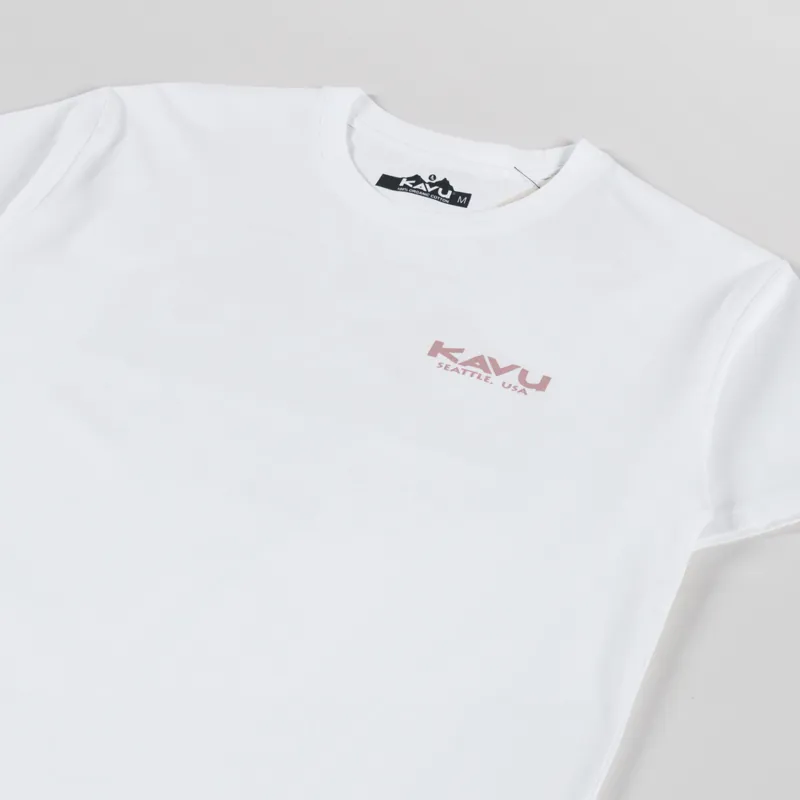 Kavu True Grade T Shirt Off White-3