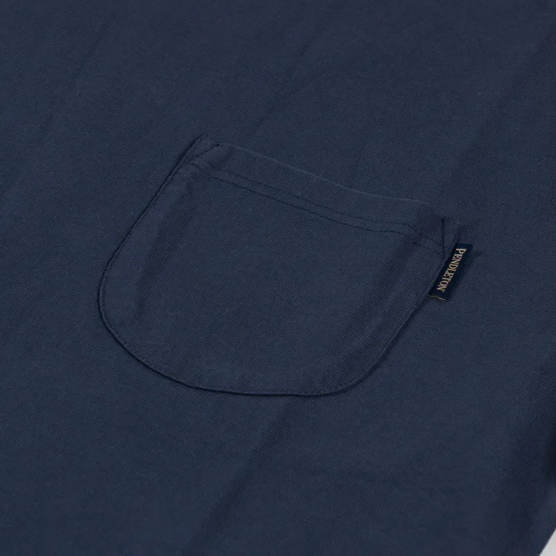 Pendleton Heavyweight Pocket T Shirt Dark Navy-2