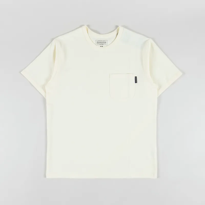 Pendleton Heavyweight Pocket T Shirt Sweetcorn