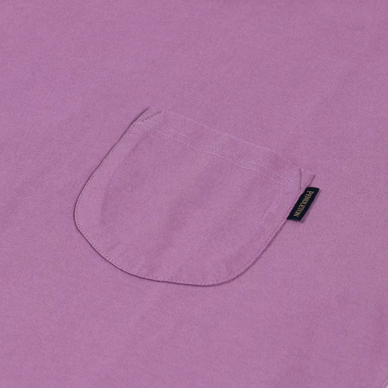 Pendleton Heavyweight Pocket T Shirt Very Grape-2