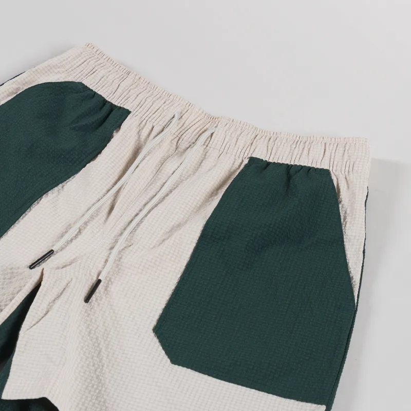 Oas Rex Swim Shorts Dark Green-2