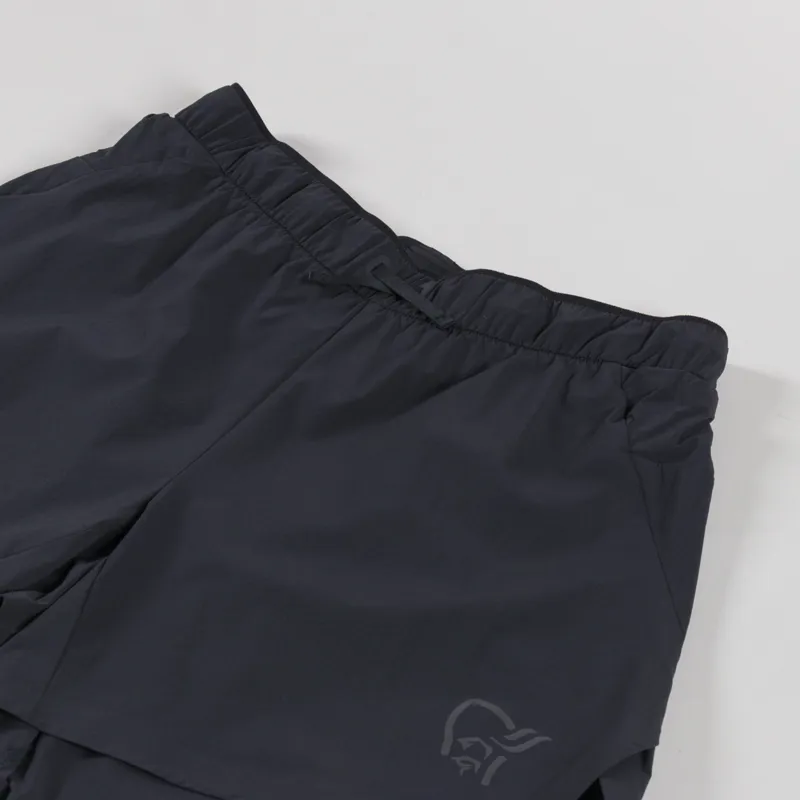 Norrona Senja Flex 5 Shorts Caviar Black-2