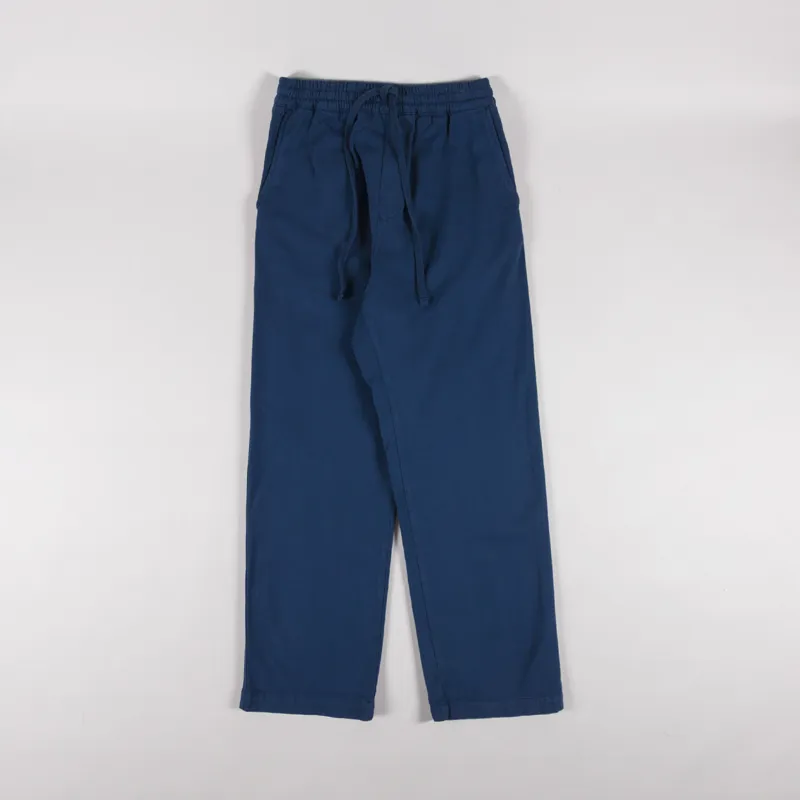 Carhartt WIP Floyde Pant Blue River Garment Dyed-2