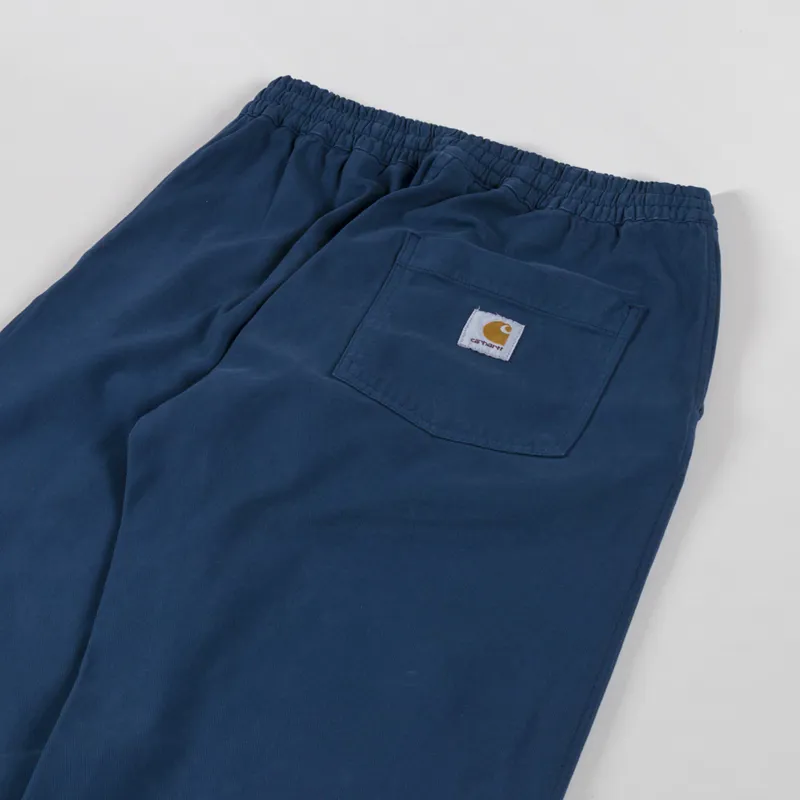 Carhartt WIP Floyde Pant Blue River Garment Dyed-3