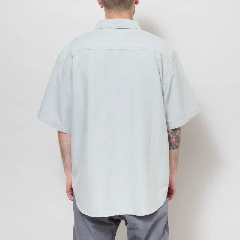 Dubbleware Popover Oxford Shirt Sage-3