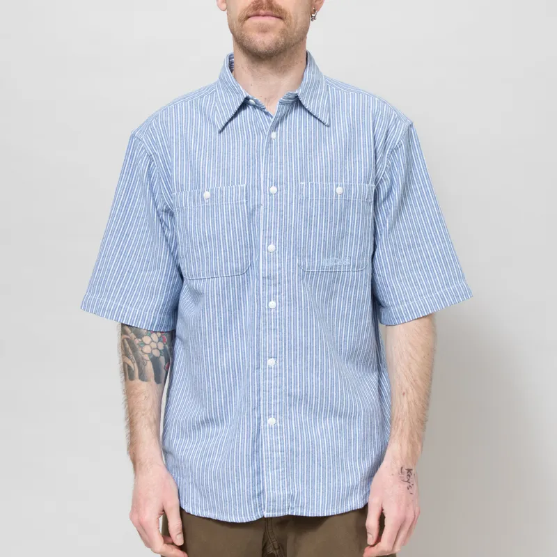 Dubbleware Short Sleeve Workshirt Broken Twill
