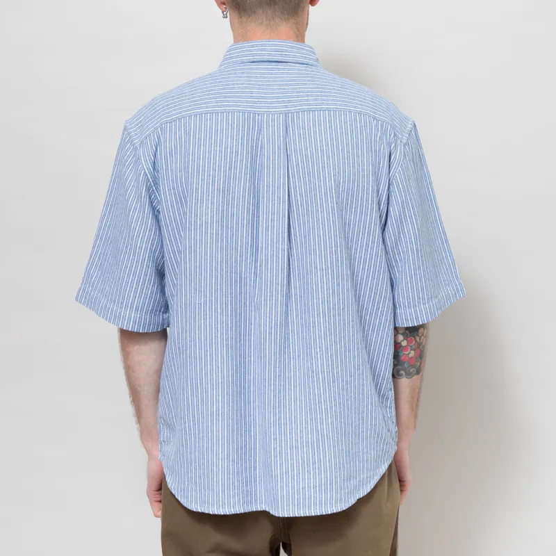 Dubbleware Short Sleeve Workshirt Broken Twill-3