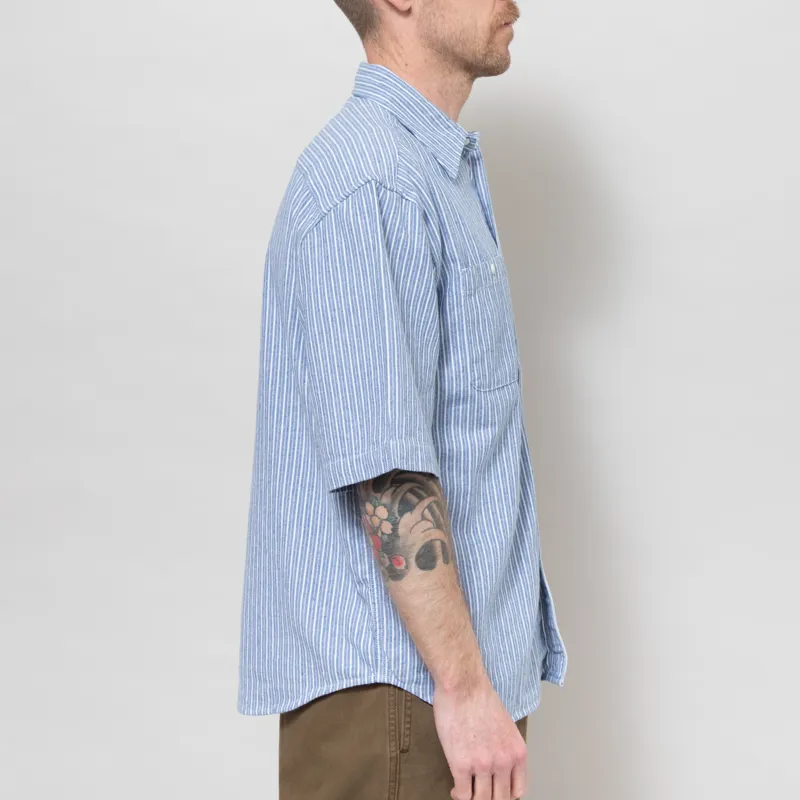 Dubbleware Short Sleeve Workshirt Broken Twill-4