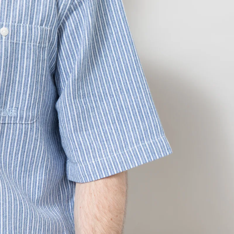 Dubbleware Short Sleeve Workshirt Broken Twill-8