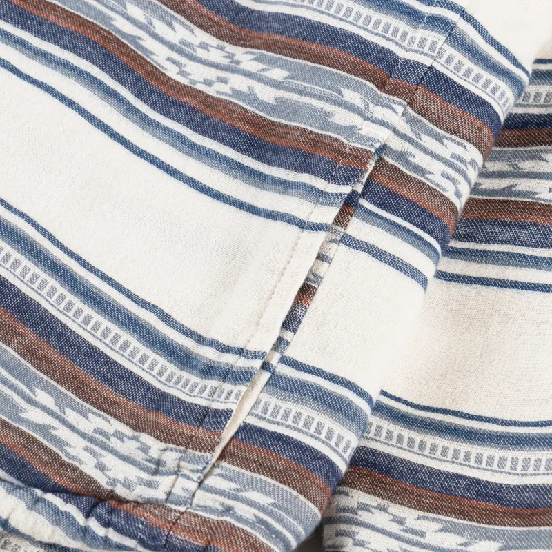 Pendleton Bay City Sherpa Lined Overshirt Saltillo Stripe-8