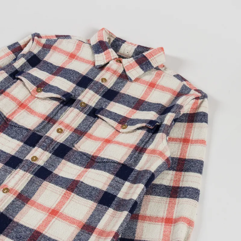 Pendleton Big Pocket Shirt Silver Lining-2