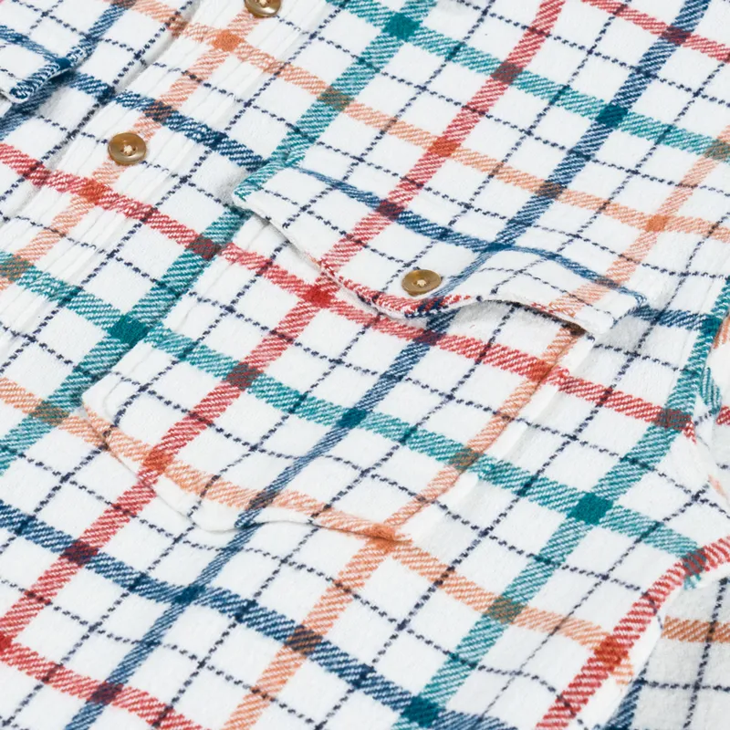 Pendleton Big Pocket Shirt Saxony Blue-6