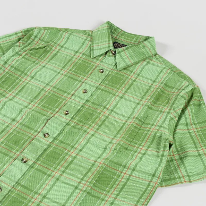 Pendleton Weekend Shirt Pistachio-1
