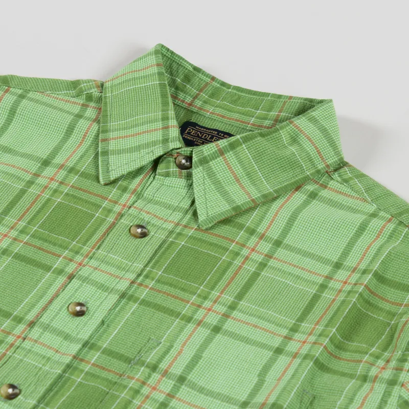 Pendleton Weekend Shirt Pistachio-2