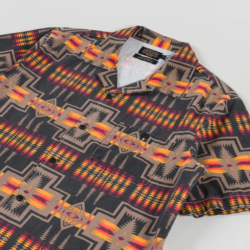 Pendleton Vacation Shirt Harding Black-2