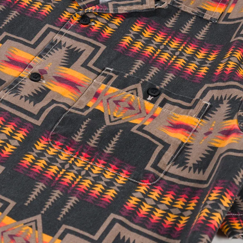 Pendleton Vacation Shirt Harding Black-5