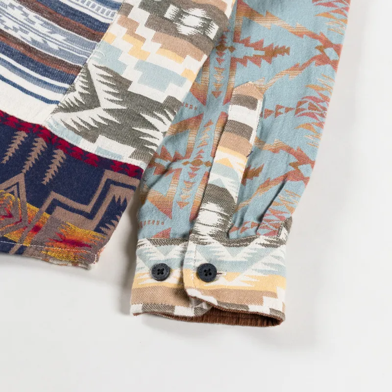 Pendleton La Pine Patchwork Overshirt Multi-7