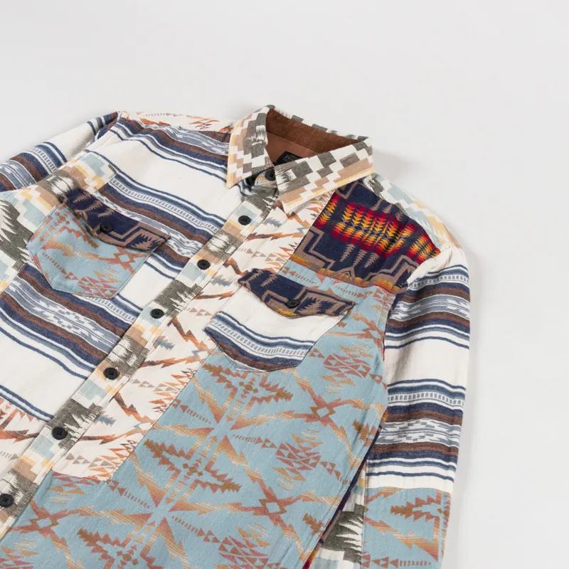 Pendleton La Pine Patchwork Overshirt Multi-2