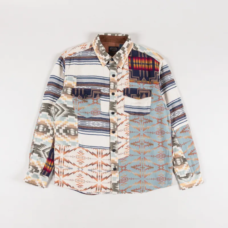 Pendleton La Pine Patchwork Overshirt Multi
