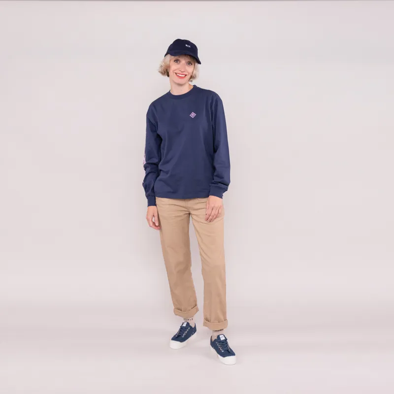 Carhartt WIP Womens Long Sleeve Cultivate T Shirt Enzian-1