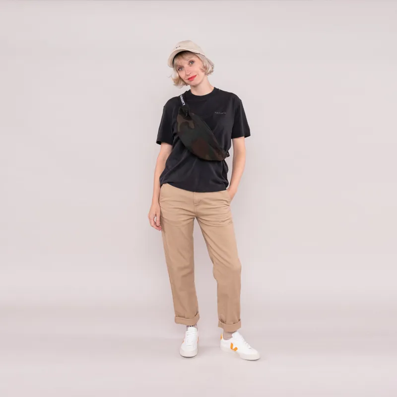Carhartt WIP Womens Marfa T Shirt Black-1