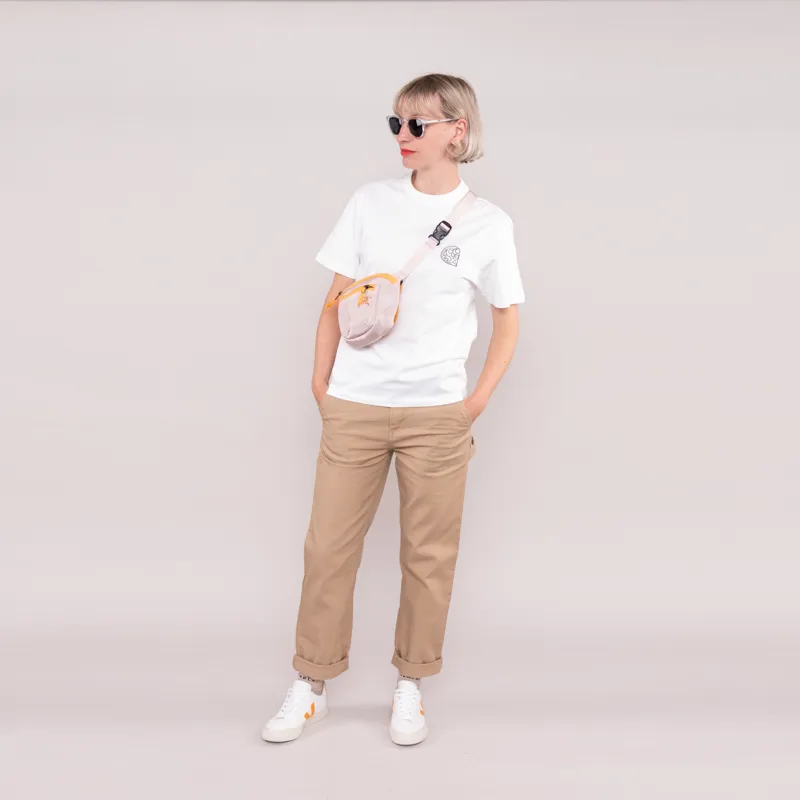 Carhartt WIP Womens Verse C T Shirt White Black-2