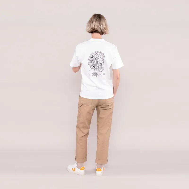 Carhartt WIP Womens Verse C T Shirt White Black-1