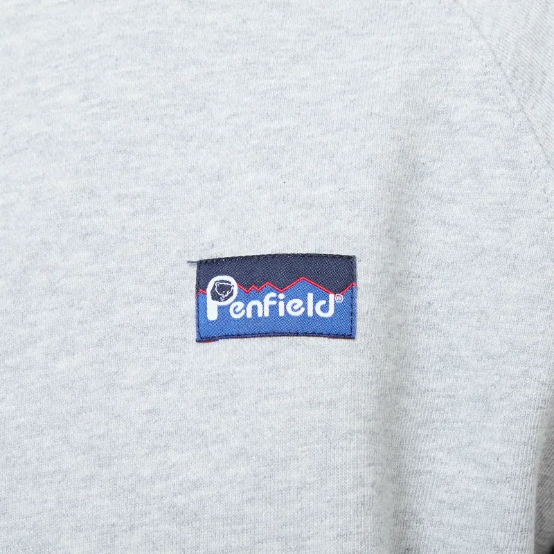 Penfield Original Logo Sweatshirt Athletic Grey Heather-4