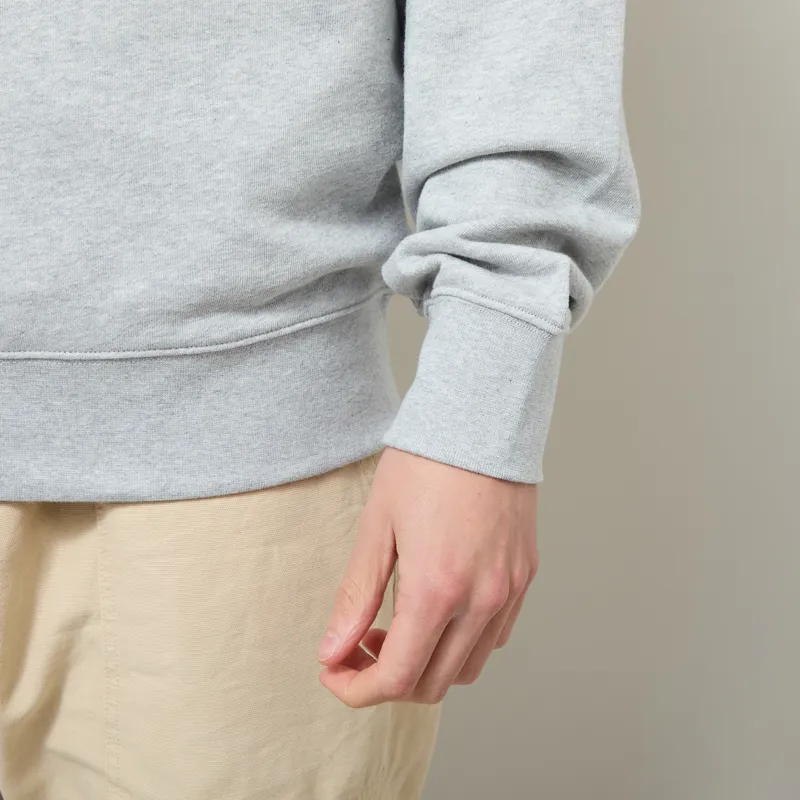 Penfield Original Logo Sweatshirt Athletic Grey Heather-5