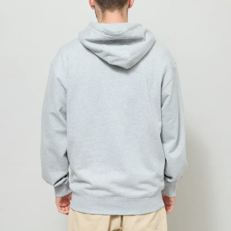 Penfield Original Logo Hoodie Athletic Grey Heather-2
