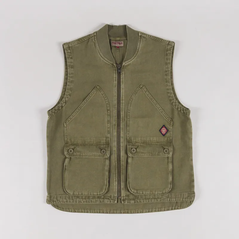 Dubbleware Work Vest Military Green