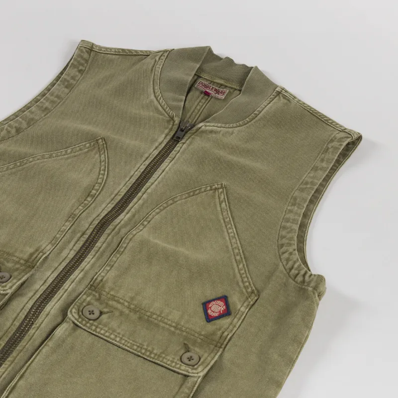 Dubbleware Work Vest Military Green-2