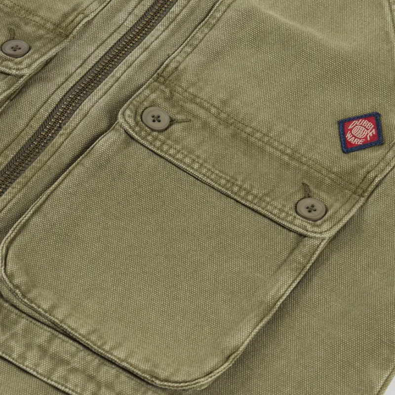 Dubbleware Work Vest Military Green-6