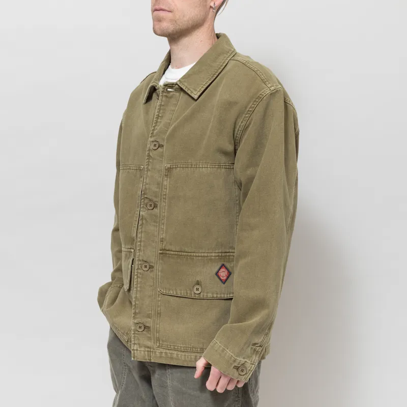 Dubbleware Work Jacket Military Green-1