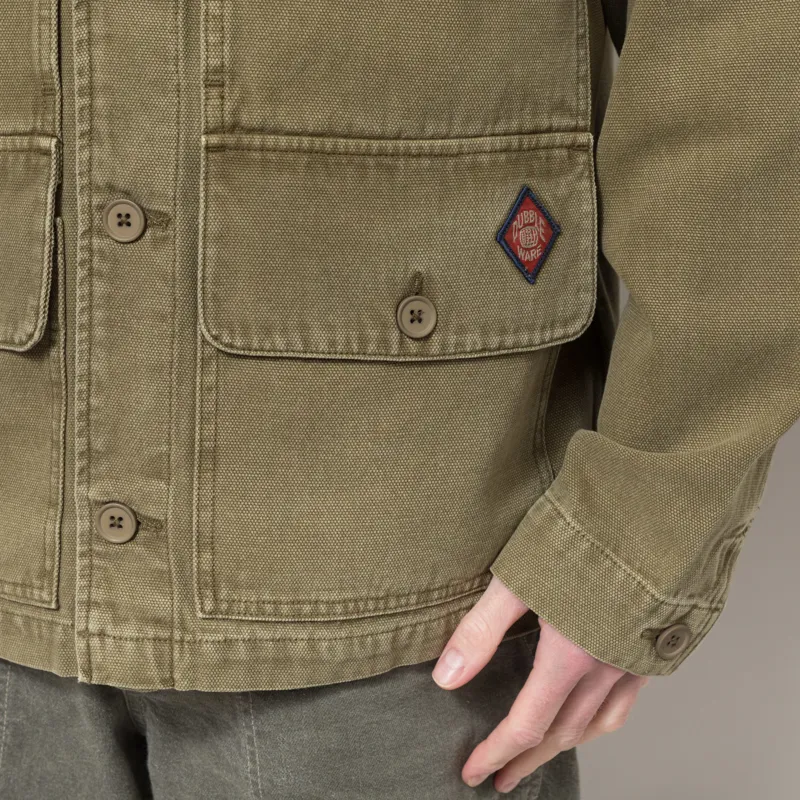 Dubbleware Work Jacket Military Green-6