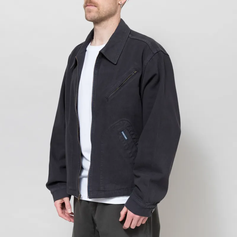 Dubbleware Crop Mechanic Jacket Dark Navy-1