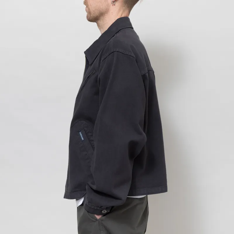 Dubbleware Crop Mechanic Jacket Dark Navy-2