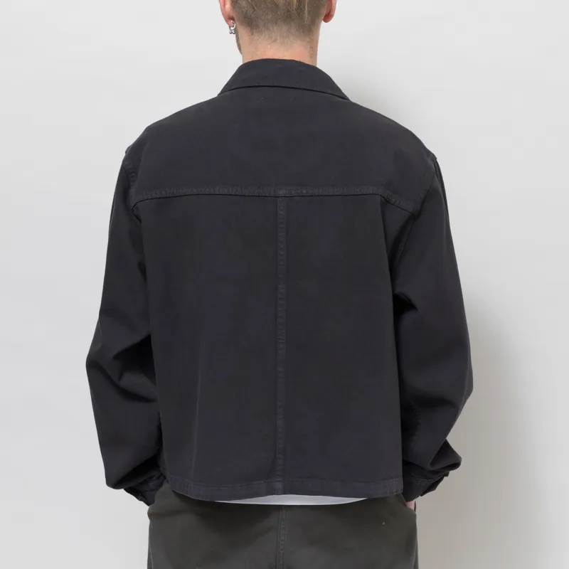Dubbleware Crop Mechanic Jacket Dark Navy-3