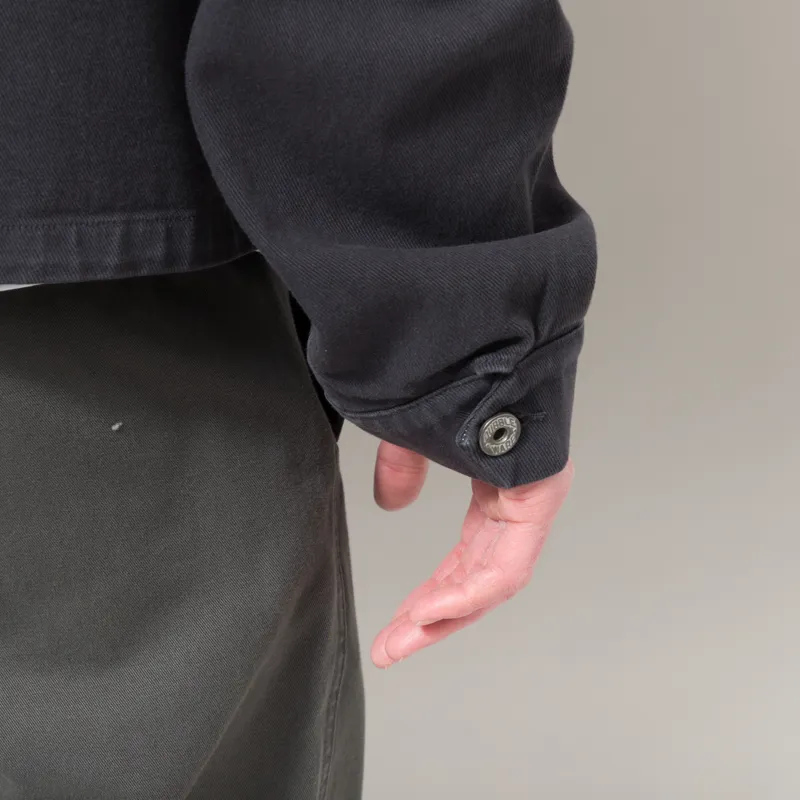 Dubbleware Crop Mechanic Jacket Dark Navy-8