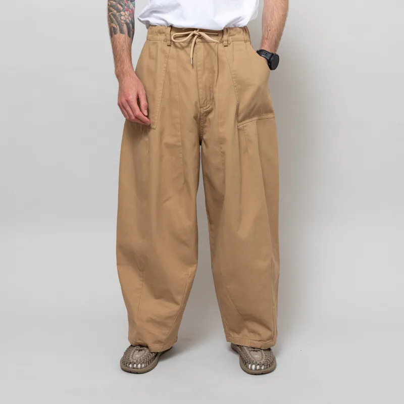 Frizmworks Twill Balloon Pants Beige-1