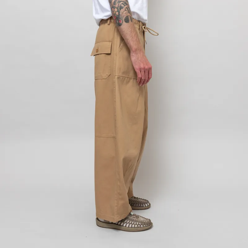 Frizmworks Twill Balloon Pants Beige-5