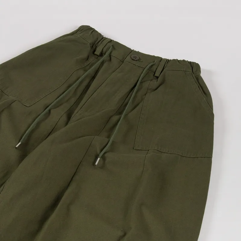 Frizmworks Twill Balloon Pants Olive-3