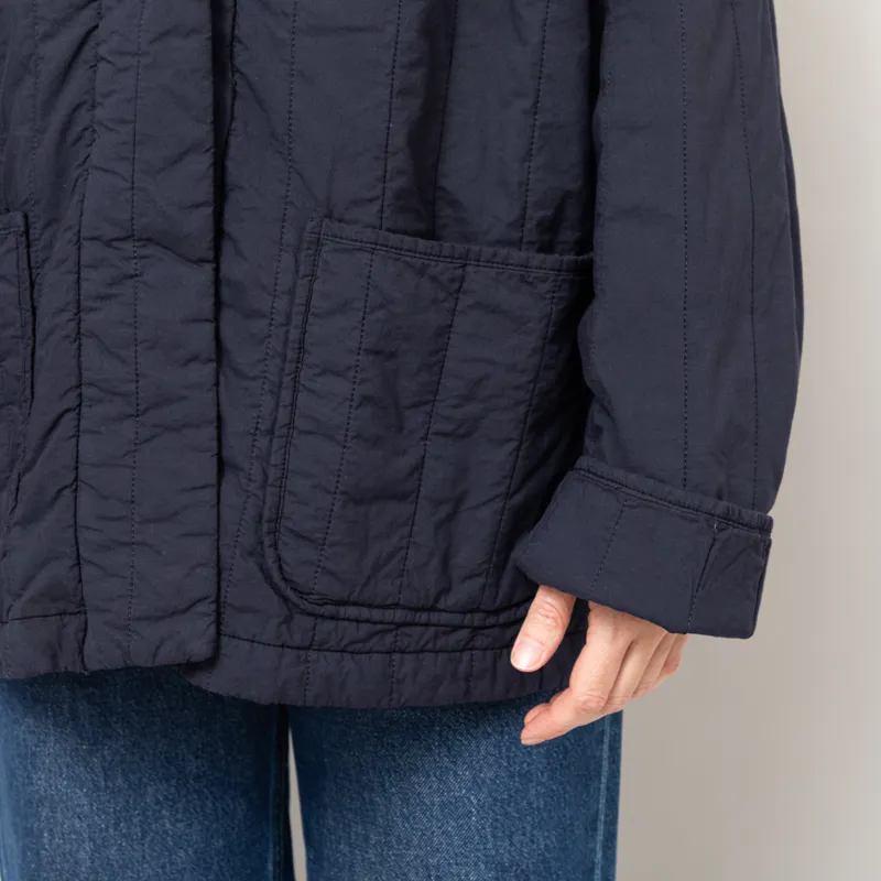 Girls Of Dust Womens EDO Quilted Jacket Inkt -10