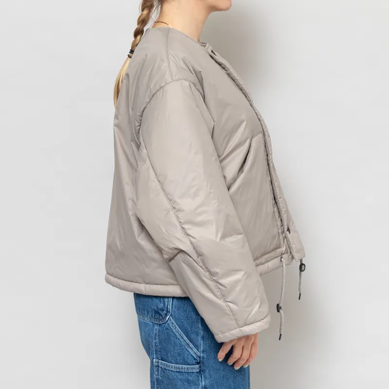 Girls of Dust Womens Nuclear Jacket Padded Fury Nylon Oyster-4