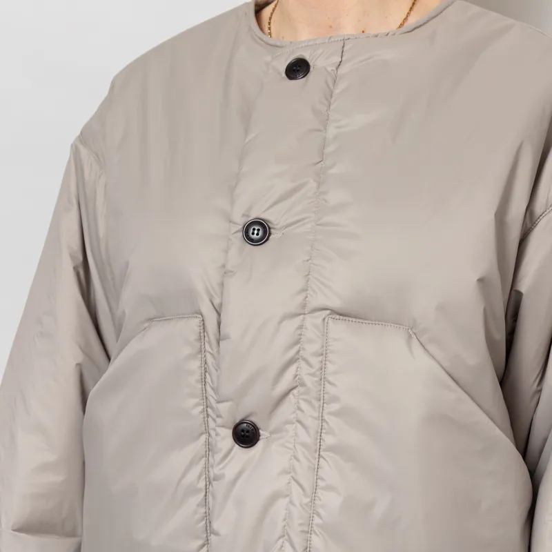 Girls of Dust Womens Nuclear Jacket Padded Fury Nylon Oyster-5